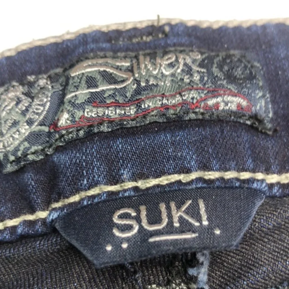 SILVER JEANS SUKI MID CAPRIS 28x22⭐️